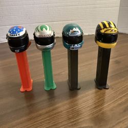 Pez NasCar Helmets $4 total group 