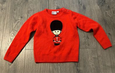 The Great British Collection Sweater with Queen's Royal Guard Kids Size 3-4