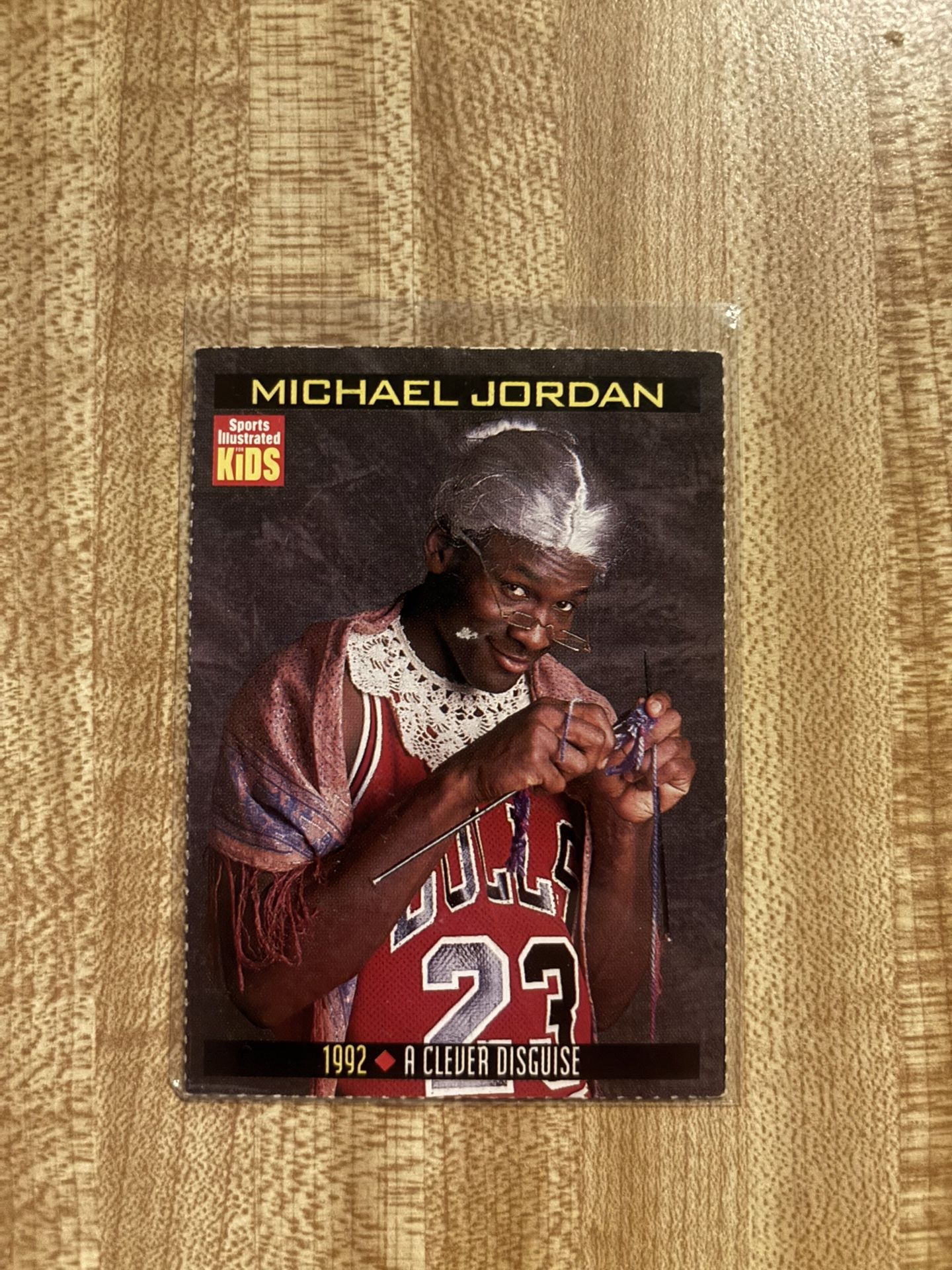 Michael Jordan Sports Illustrated For Kids (SI For Kids 1999) A Clever Disguise Card #779