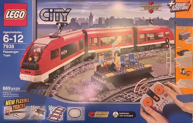 Lego City Passenger Train 7938