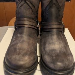  Steve  Madden, Juddge Boots, Black, Woman's 10