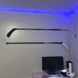 Game Use Hockey Sticks