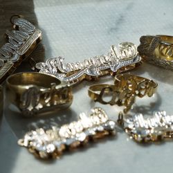 Real Custom Name Plates Real Gold!