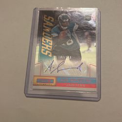 Ace Sanders 183/199 Signed Rookie Card 2013 Panini