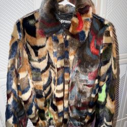 Supreme Faux Fur Bomber Jacket 
