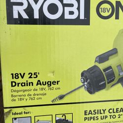 RYOBI Drain Auger 
