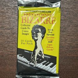 2 Vintage Esoteric Cards : Beyond Bizzarre + The Beast Within