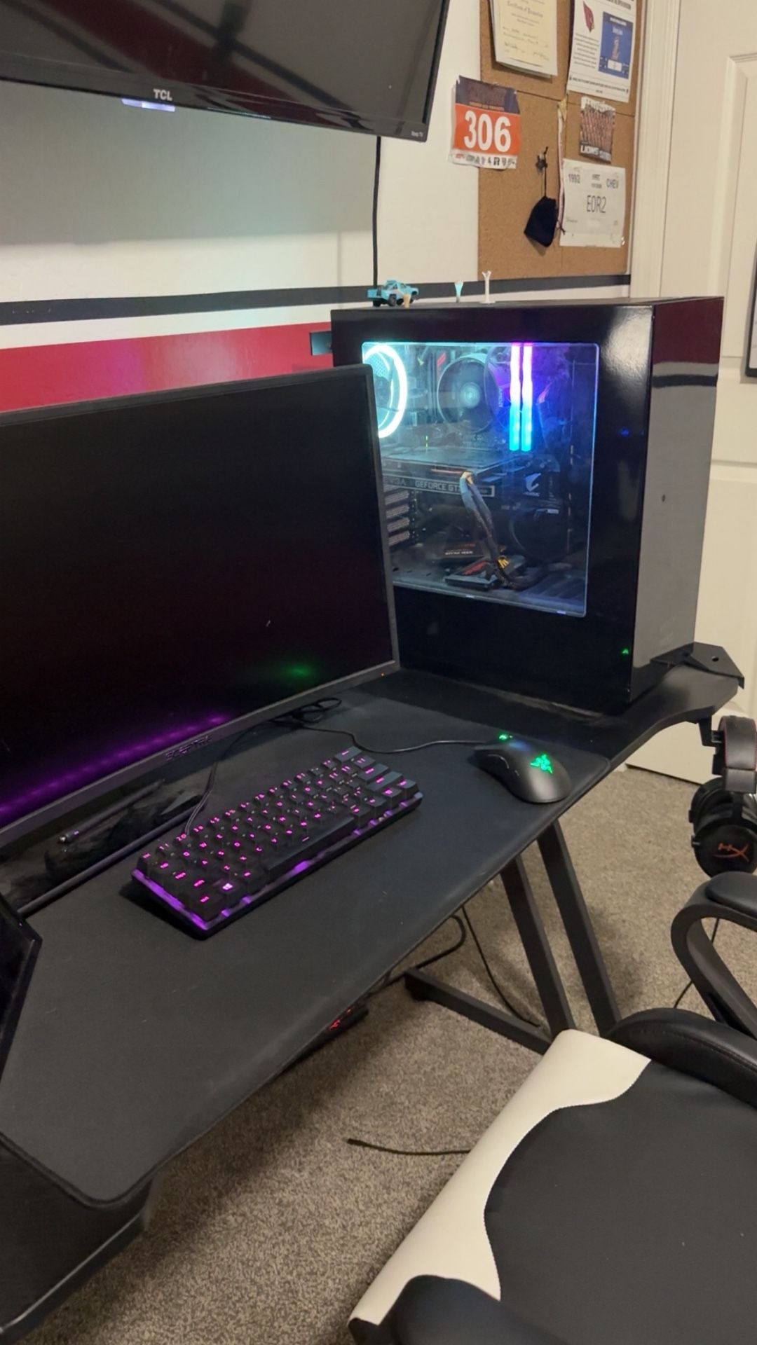 gaming setup