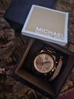 Womens Michael Kors Watch With Bracelet