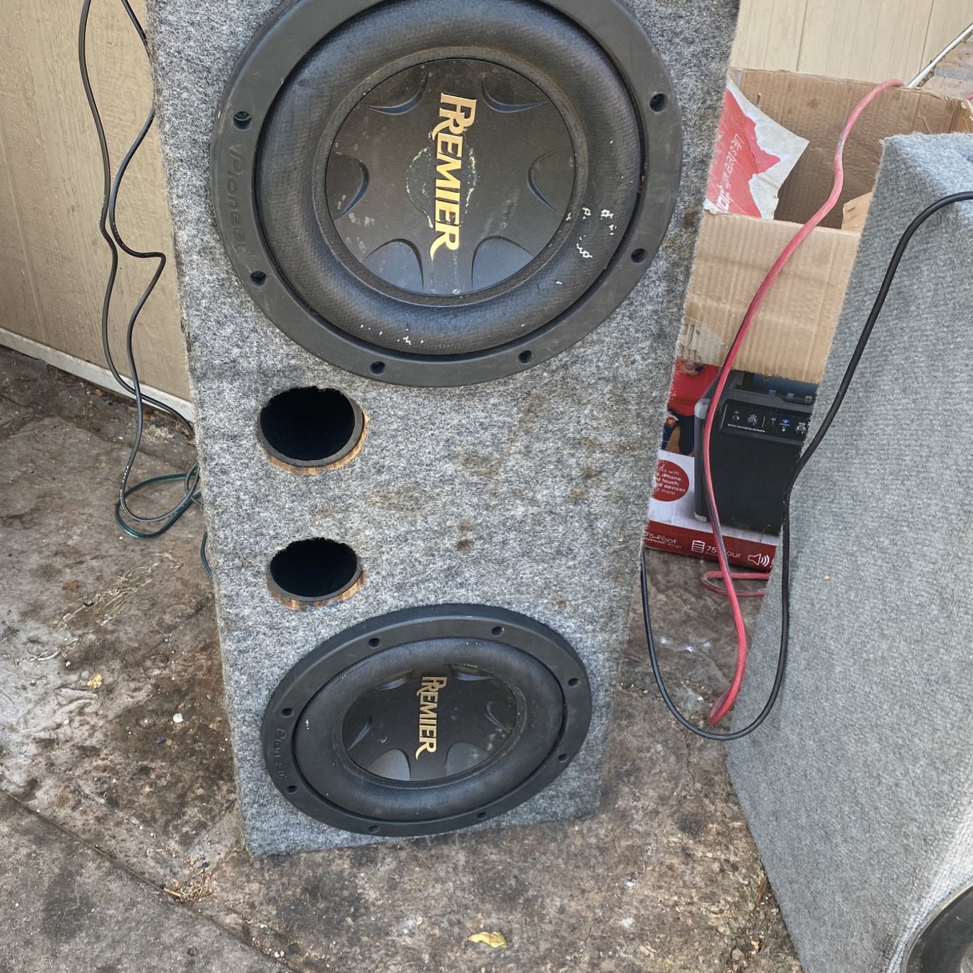Premier Pioneer Subwoofer 12in for Sale in Guadalupe AZ OfferUp