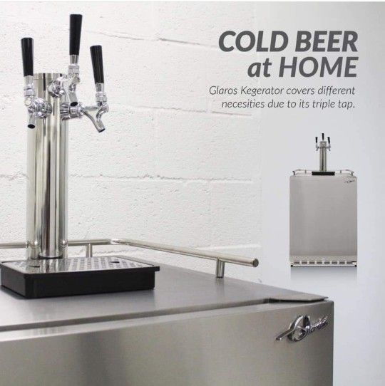 3 Tap Kegerator Glaros G7 for Sale in Aventura FL OfferUp
