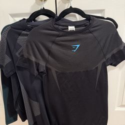 Gym shark/ Young LA compression shirts