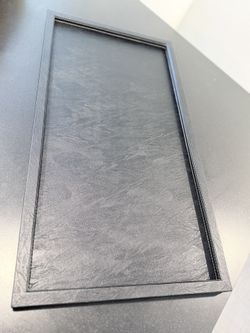 High-End Light Luxury Leather Oversized Rectangular Serving Tray – 30 x 16 Inches