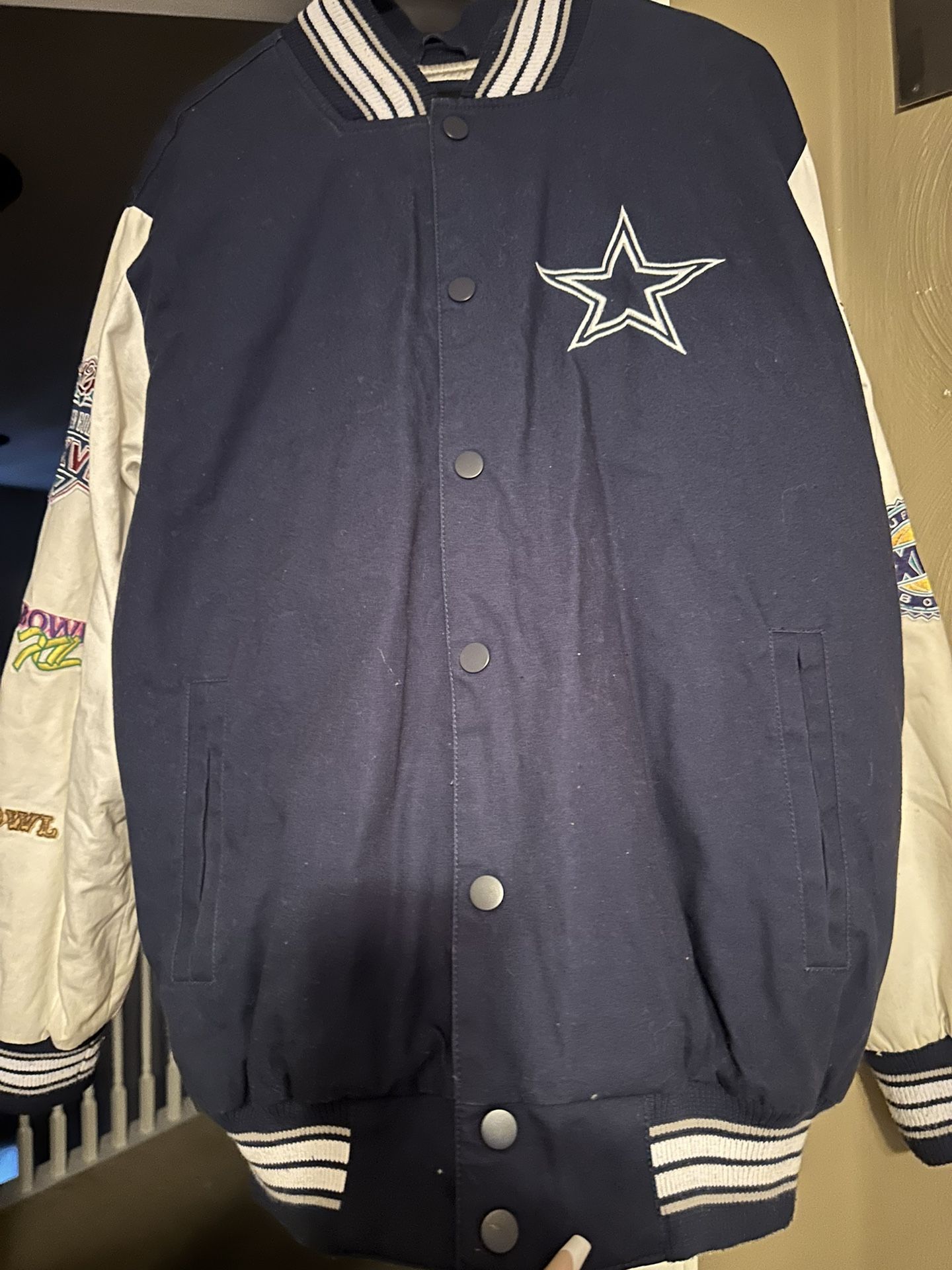 Cowboys Letterman Jacket