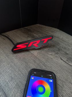 Srt RGB  Flow Series Grill Emblem