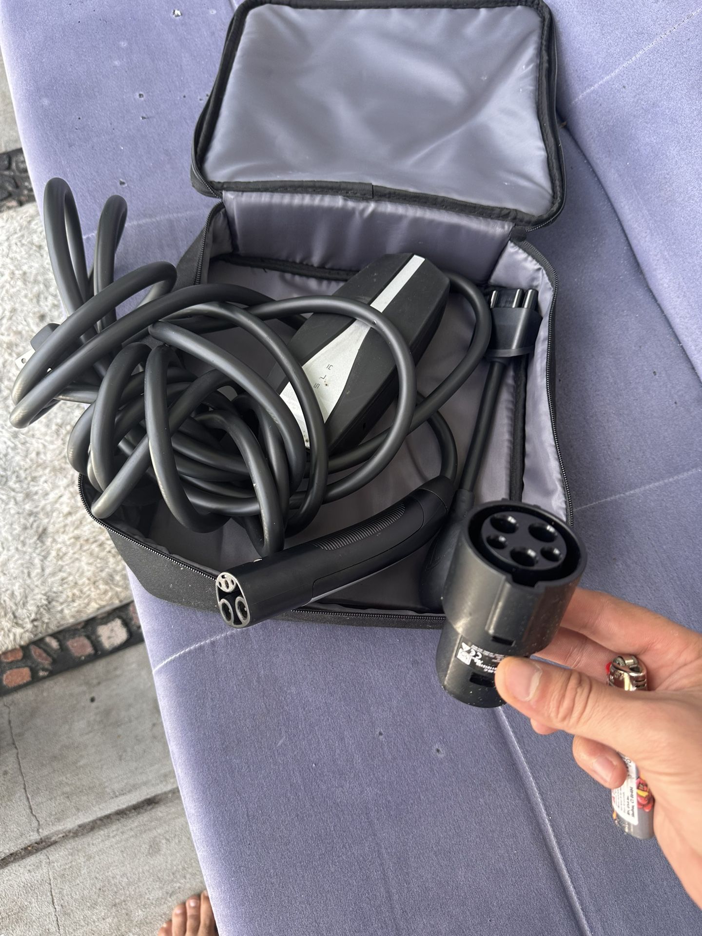 Tesla Charger + Adapter