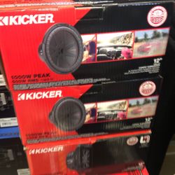 Kicker CompR 12 On Sale Today For 139.99