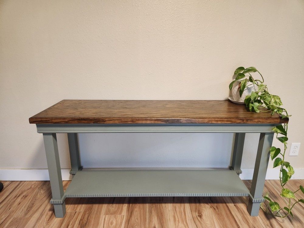 Solid Wood Entry Table