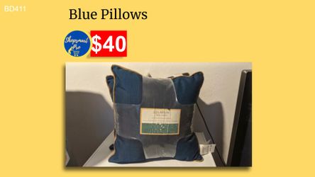 Blue Pillows