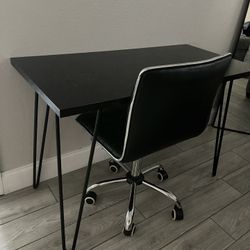 Desk And Chair Combo 