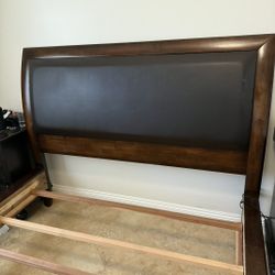 Bed Frame And Headboard Queen Size $75