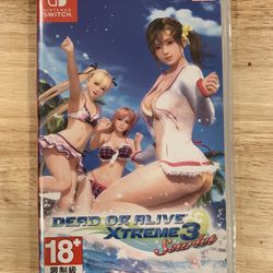 Dead or Alive Xtreme 3: Scarlet for the Nintendo Switch