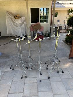6 Heavy Duty Cymbal Stands – Pearl, Yamaha, PDP & Tama