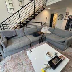 7-Piece Gray Modular Couch
