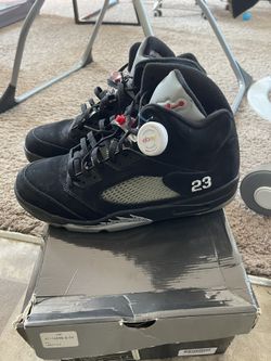 Air jordan 5 og on sale metallic