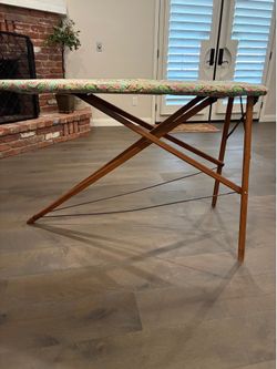 Antique Wooden Ironing Board