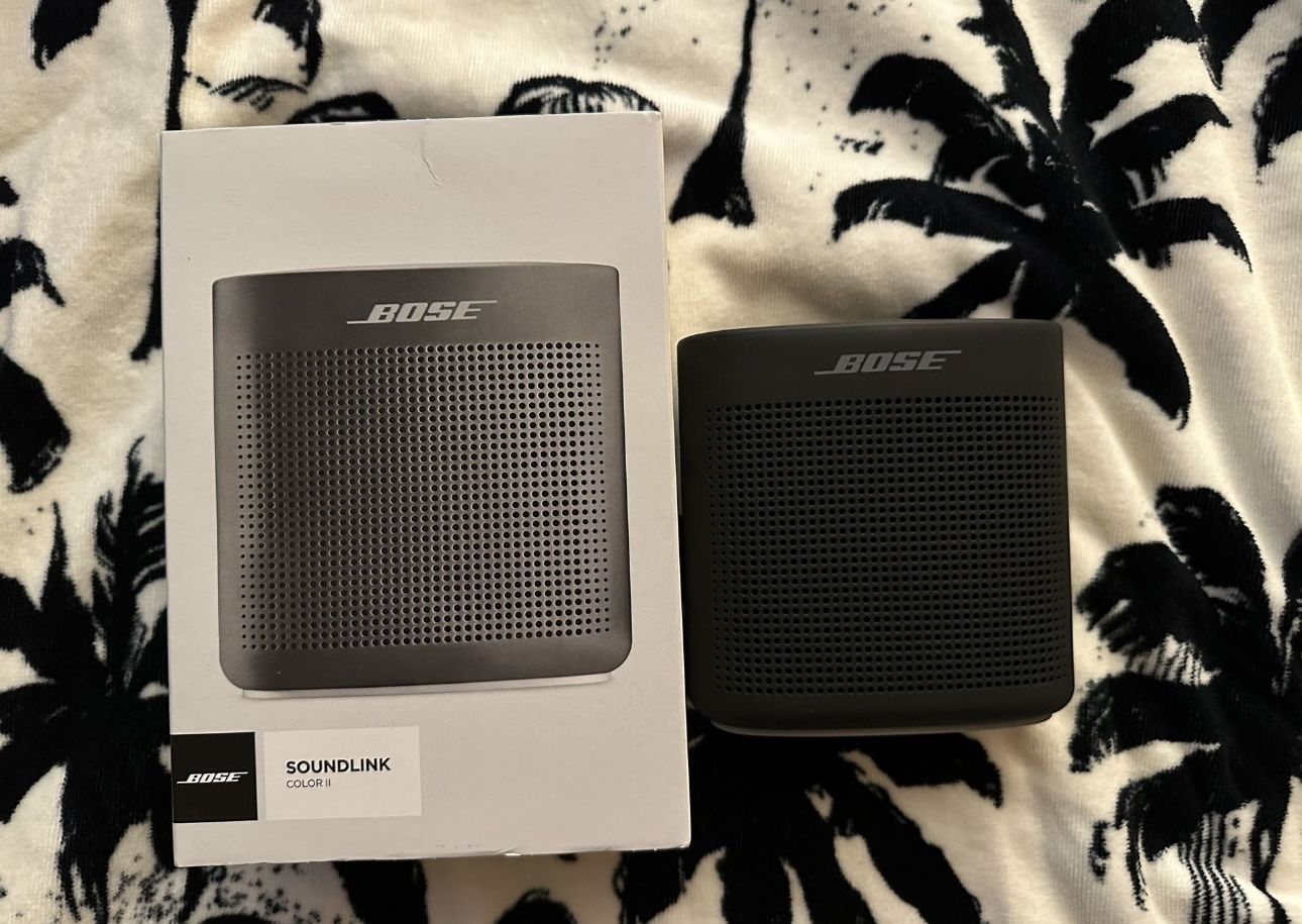 BOSE Soundlink II Black Portable Bluetooth Speaker