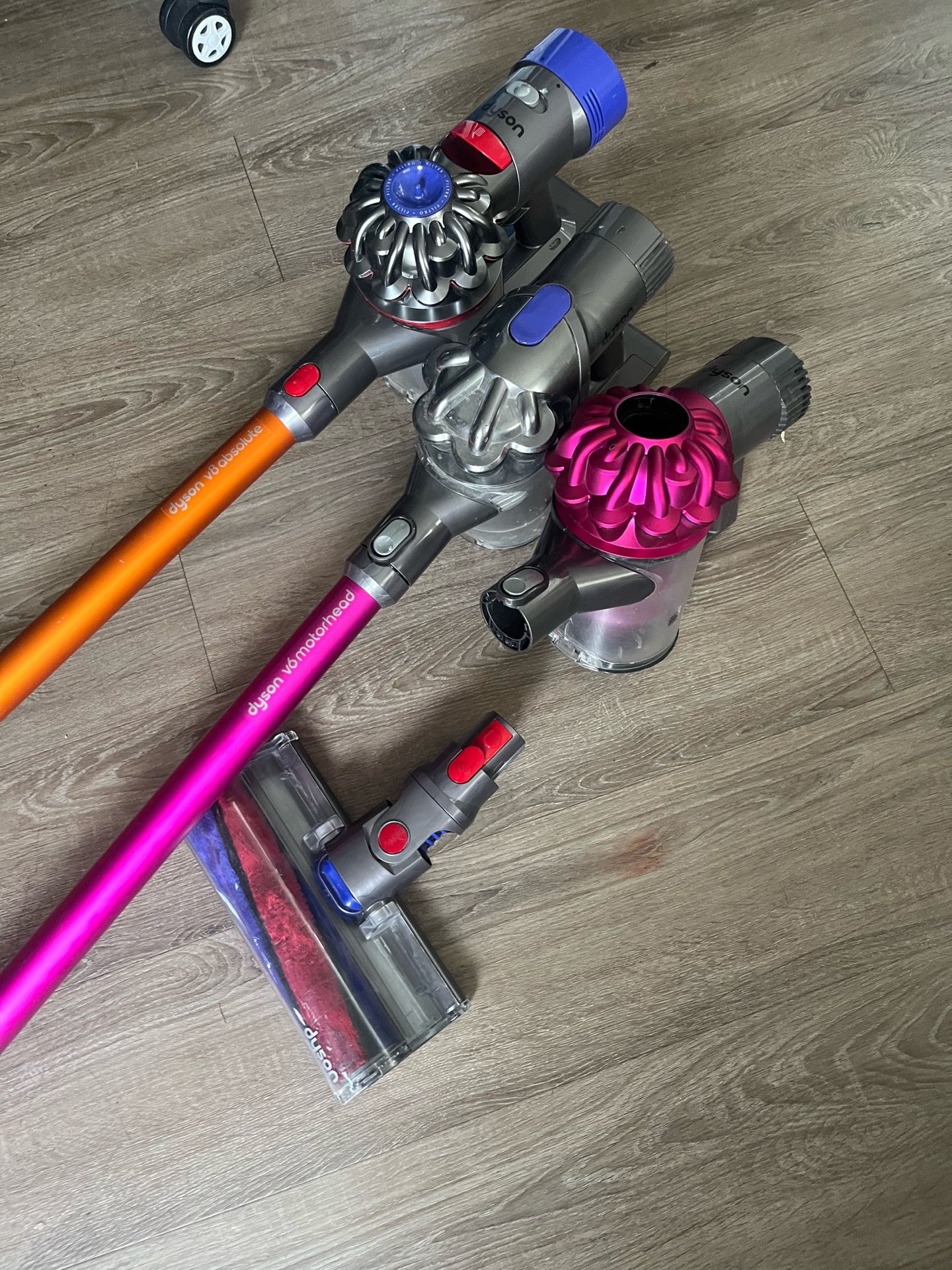 Dyson vacuums