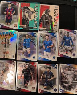 Topps chrome Soccer