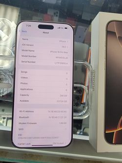 Iphone 16 Pro Max UNLOCK FIX BUY SELL AND TRADE ON THE SPOT 