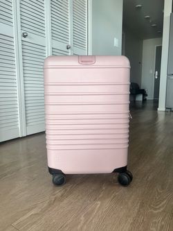 Beis Carry-On Roller in Atlas Pink