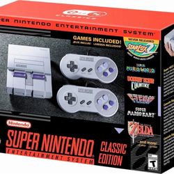 Super Nintendo Classic Edition - NEW