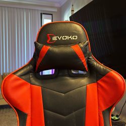 Red And Black Devoko Gaming Chair