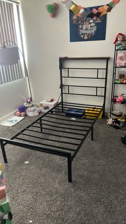 Twin size bed frame