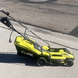 Ryobi Electric lawnmower 13” 