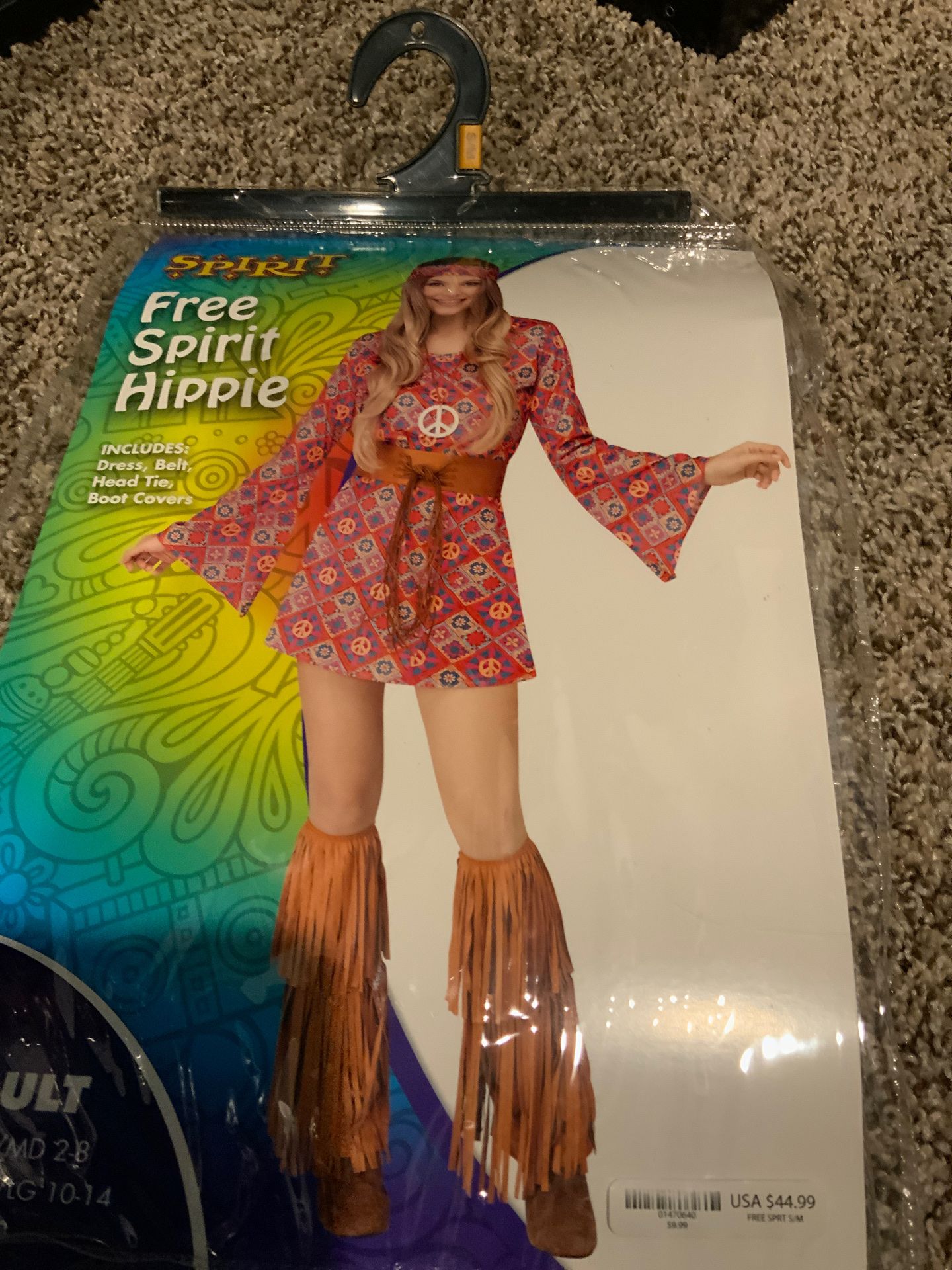 Hippie Halloween costume