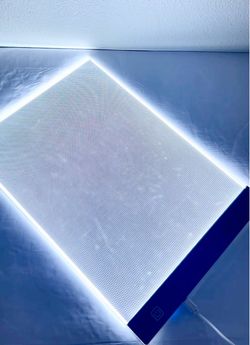 LED Light Pad Tracing Drawing Board Ultra Thin USB Powered 9x13 Tested Works