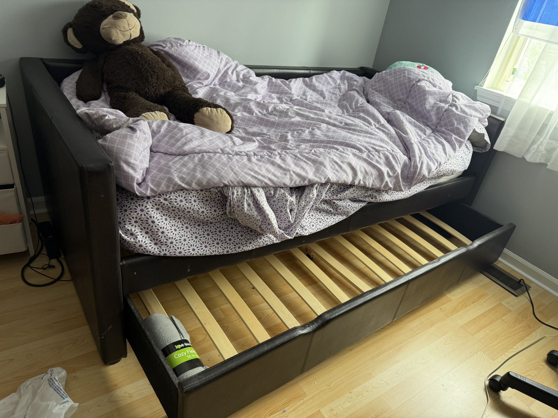 Twin Bed With Storage And Mattress