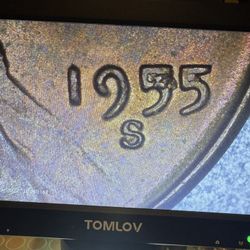 1955 Lincoln Cent 