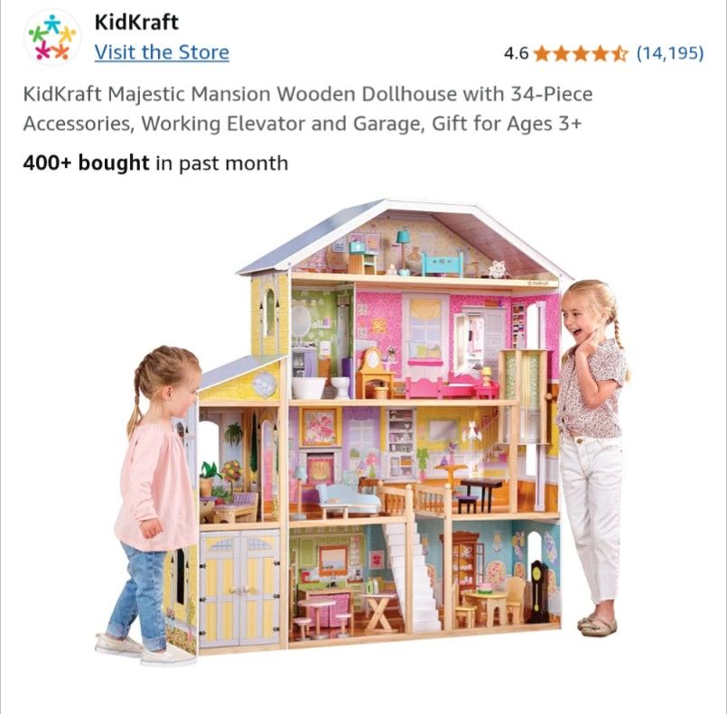 Kidkraft Majestic Mansion Wooden Doll House