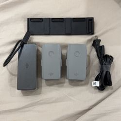 Cargador Y 2 Baterias Para Dji Mavic Air 2