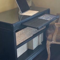 Restoration Hardware Pull Out Small Desk