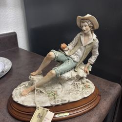 Antique Buglioni Sculpture 