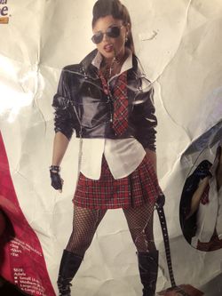 Rebel school girl
