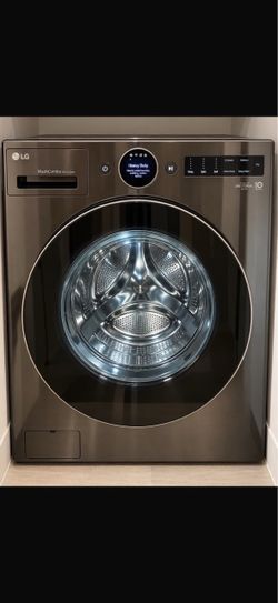LG WashCombo 2-in-1 Washer & Dryer – All-in-One – Graphite Steel