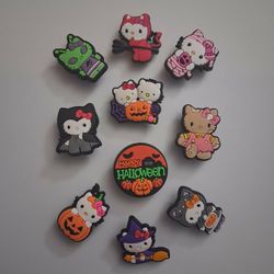 Hello Kitty Halloween Croc Charms 